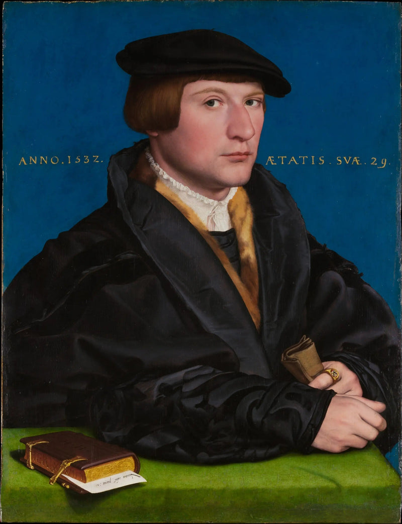 Ritratto di un membro della famiglia Wedigh, probabilmente Hermann Wedigh (morto nel 1560) - Hans Holbein il Giovane