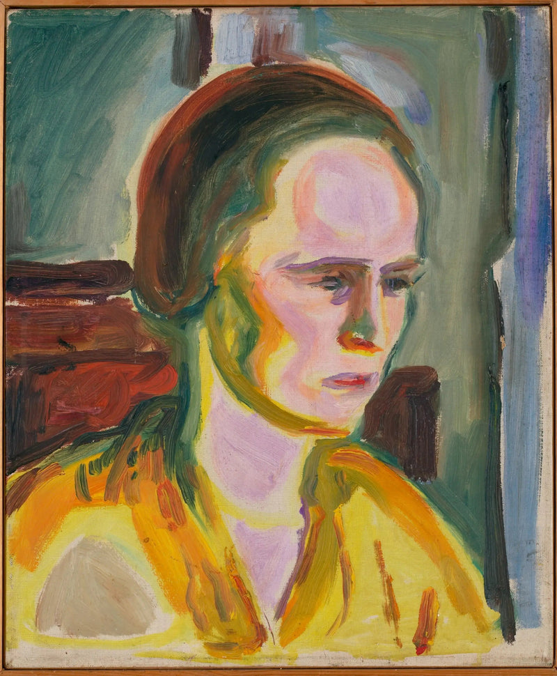 Ritratto di un modello femminile - Edvard Munch