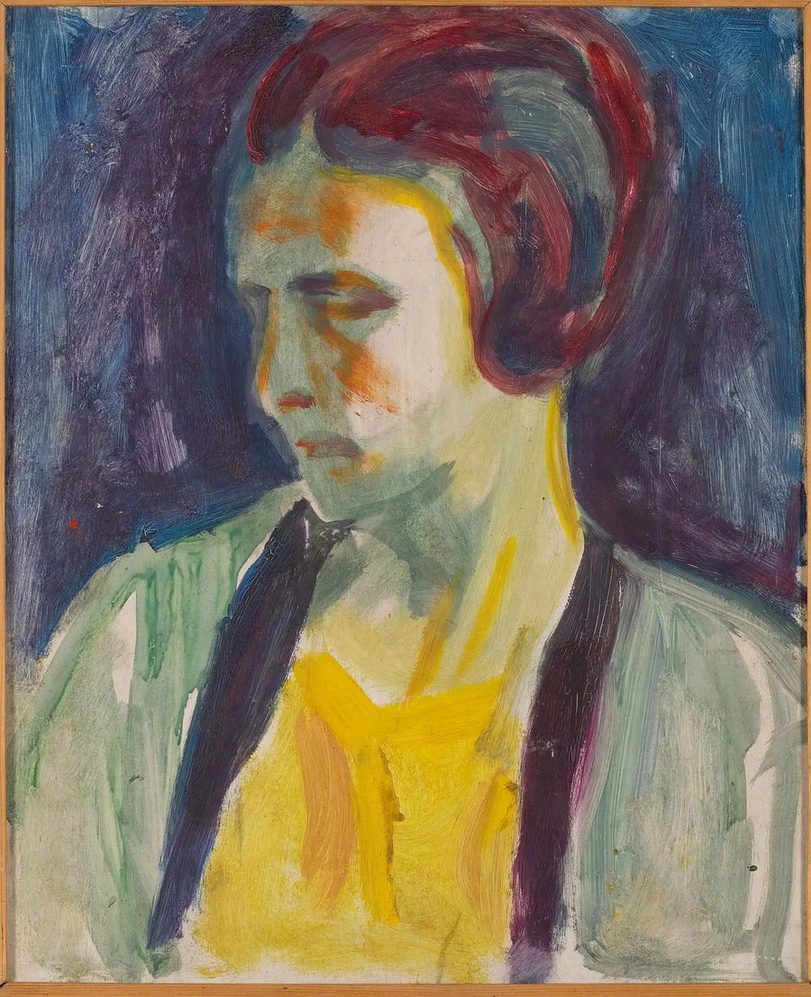 Ritratto di un modello femminile - Edvard Munch