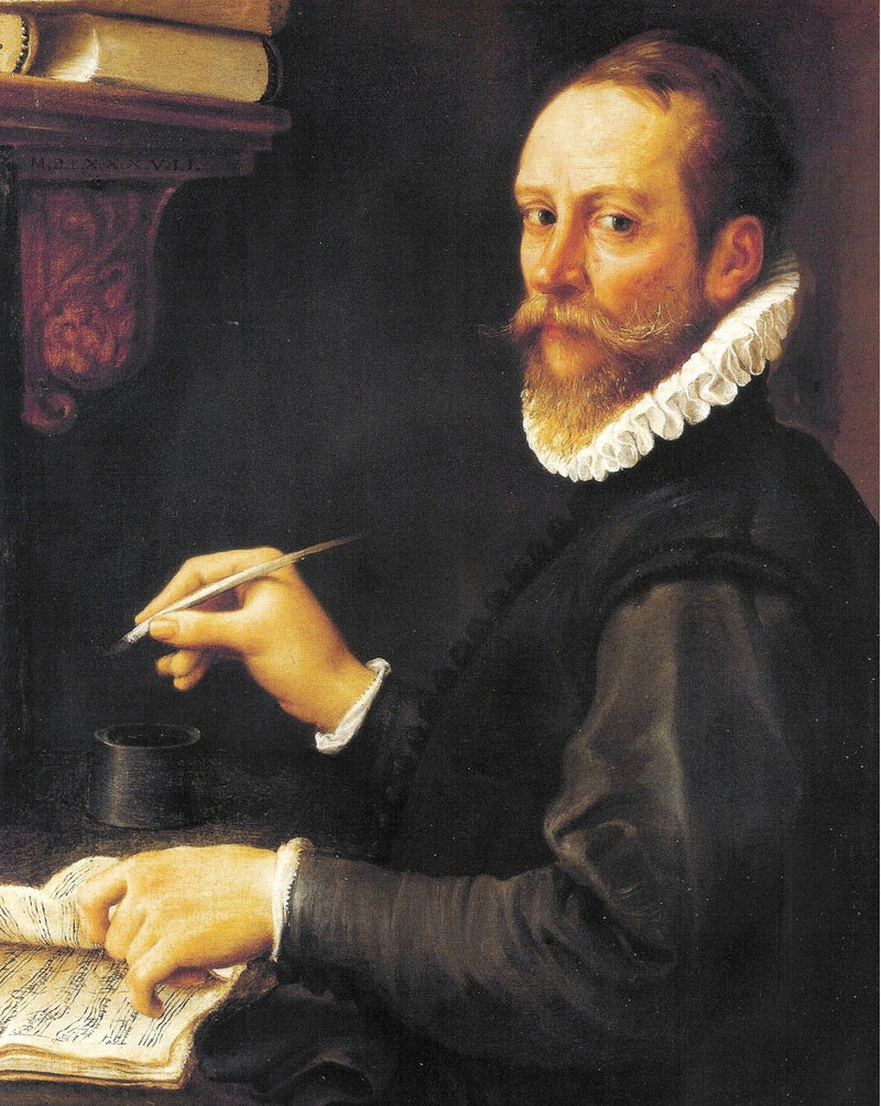 Ritratto di un musicista (ritratto presumibilmente di Claudio Merulo) - Annibale Carracci