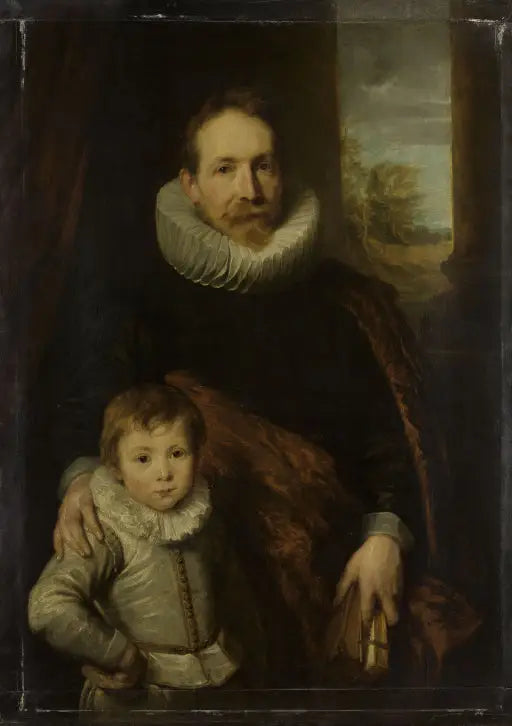 Ritratto di un padre e figlio - Antoine van Dyck