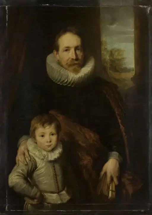 Ritratto di un padre e figlio - Antoine van Dyck