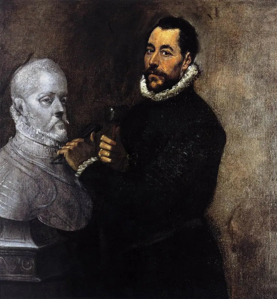 Ritratto di uno scultore - El Greco