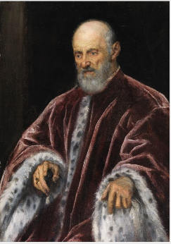Ritratto di un senatore veneziano - Jacopo Tintoretto