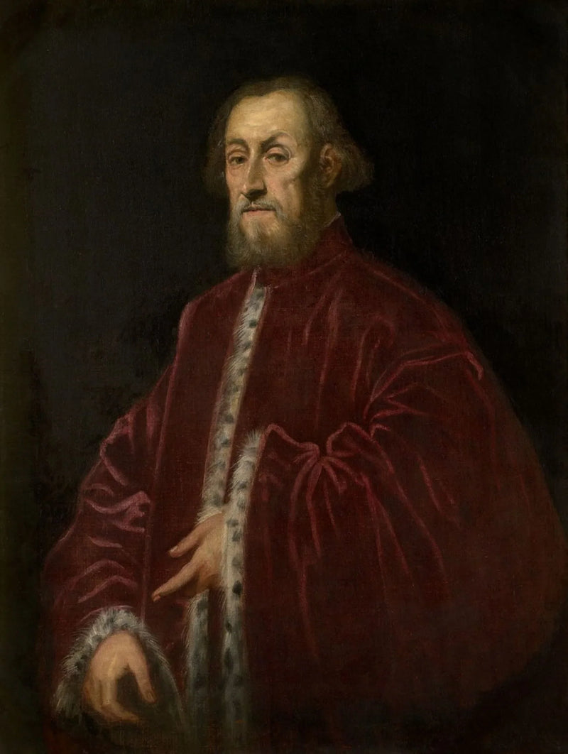 Ritratto di un senatore veneziano - Jacopo Tintoretto
