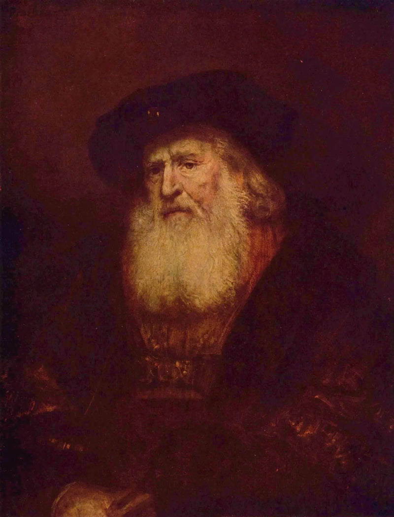 Ritratto di un vecchio uomo barbuto - Rembrandt