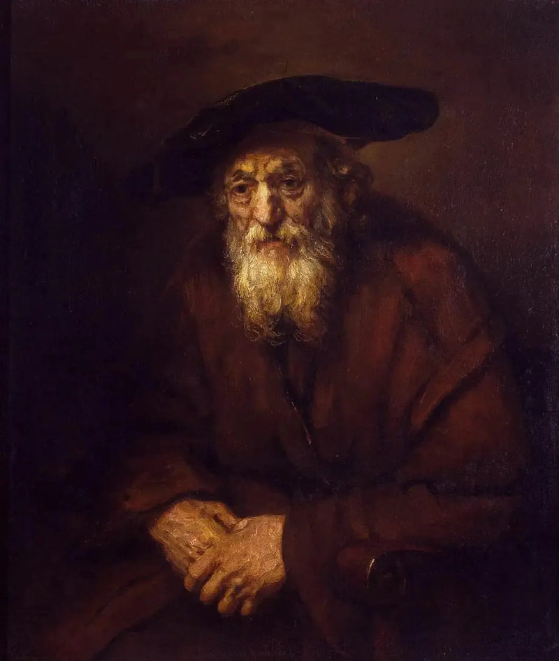 Ritratto di un vecchio - Rembrandt