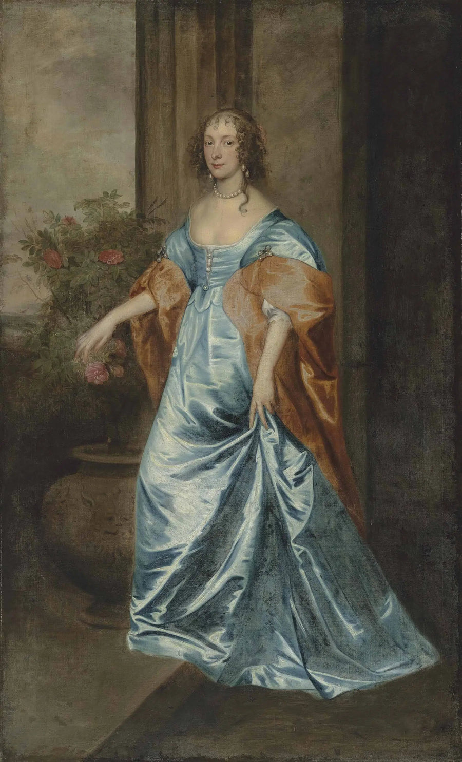 Ritratto di una dama - Antoine van Dyck