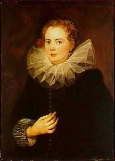 Ritratto di una dama di Genova, circa 1625-1626 - Antoine van Dyck