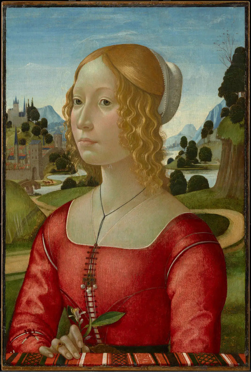 Ritratto di una dama - Domenico Ghirlandaio