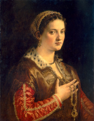 Ritratto di una dama - Francesco Salviati