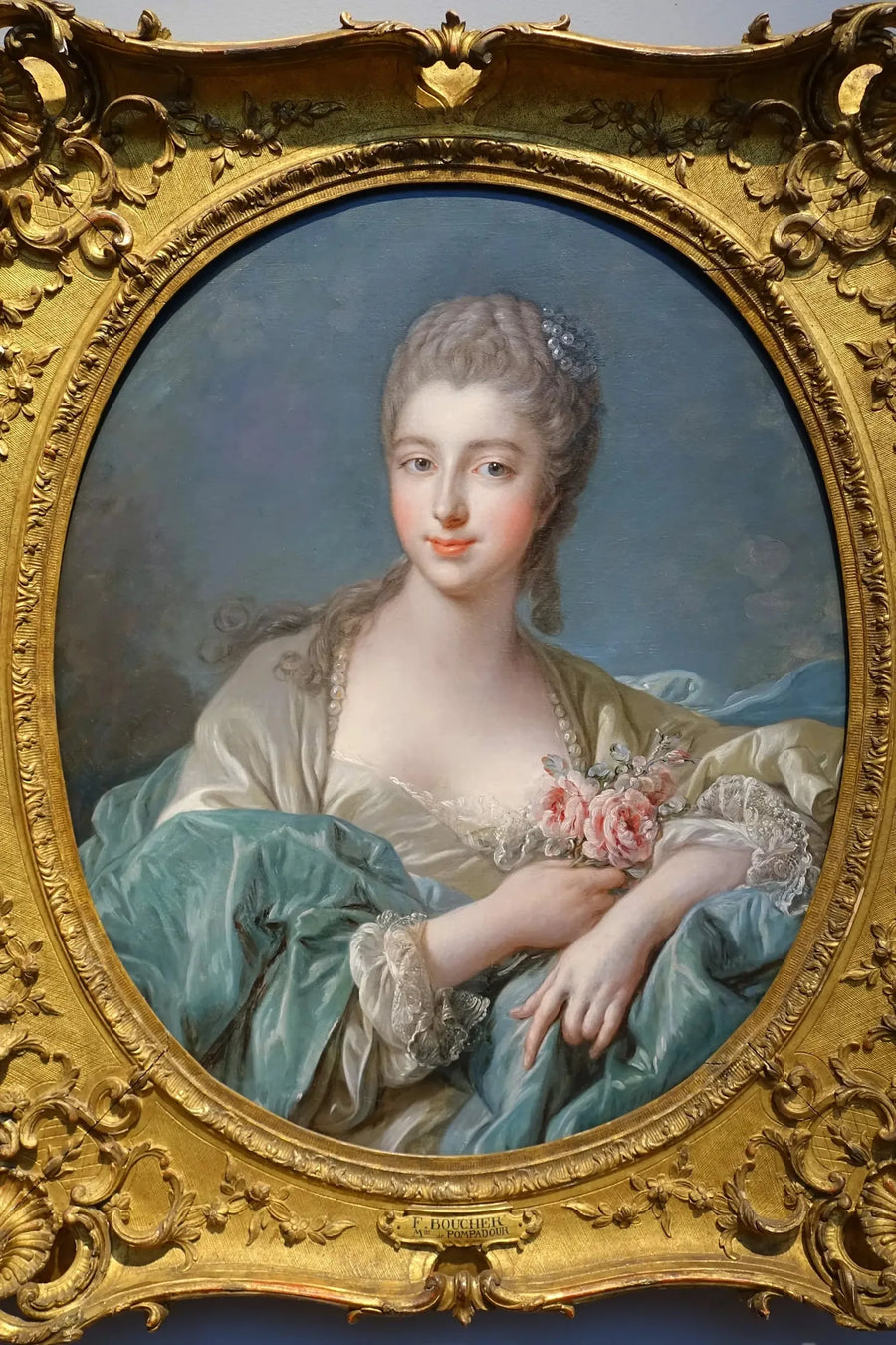 Ritratto di una dama - François Boucher