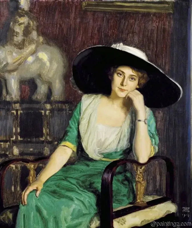 Ritratto di una Donna - Franz Von Stuck