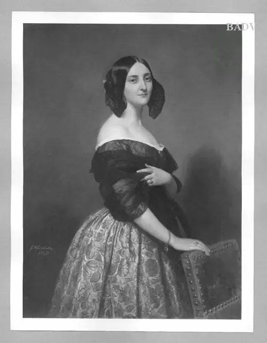 Ritratto di una dama - Franz Xaver Winterhalter