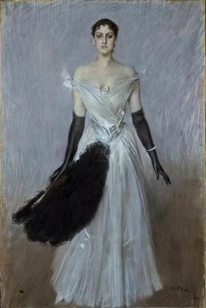 Ritratto di una dama - Giovanni Boldini