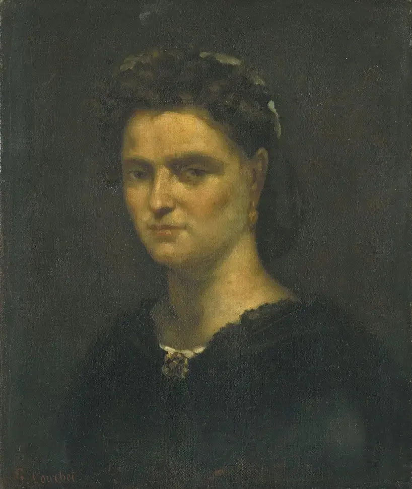 Ritratto di una signora - Gustave Courbet