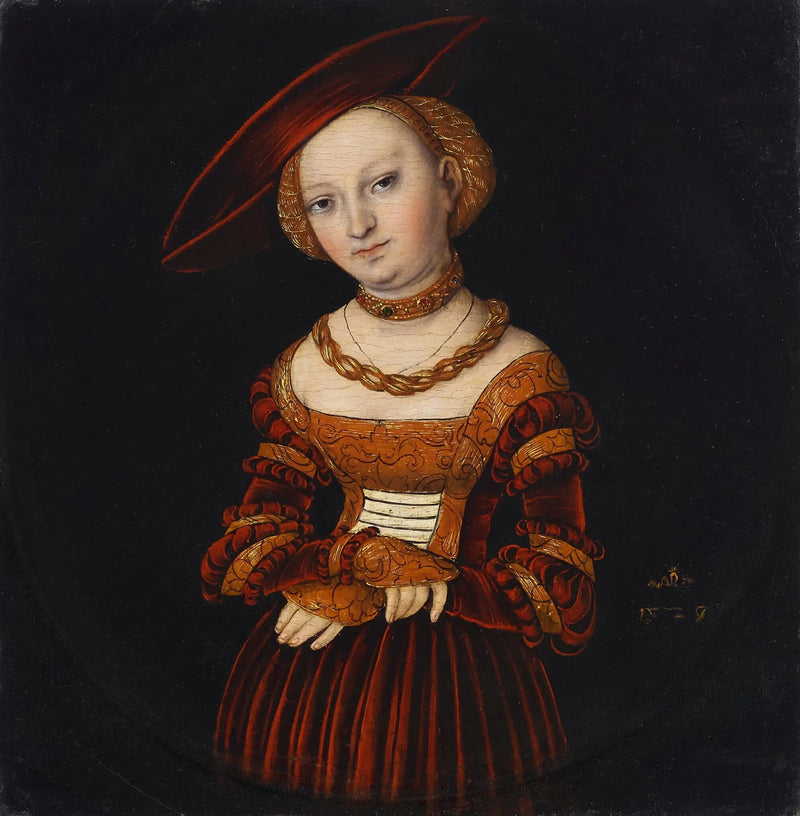 Ritratto di una dama - Lucas Cranach il Vecchio