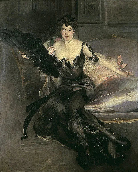 Ritratto di una signora, Mme Lionel Phillips - Giovanni Boldini