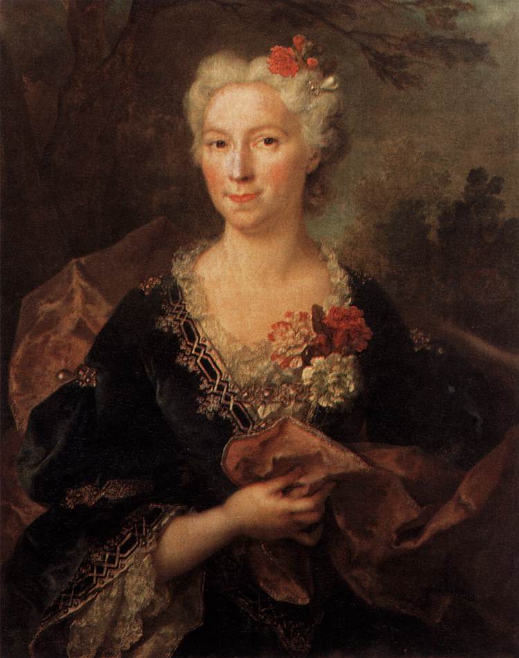 Portrait d'une dame - Nicolas de Largillière image 1 reproduction d’œuvre d’art à l’huile
