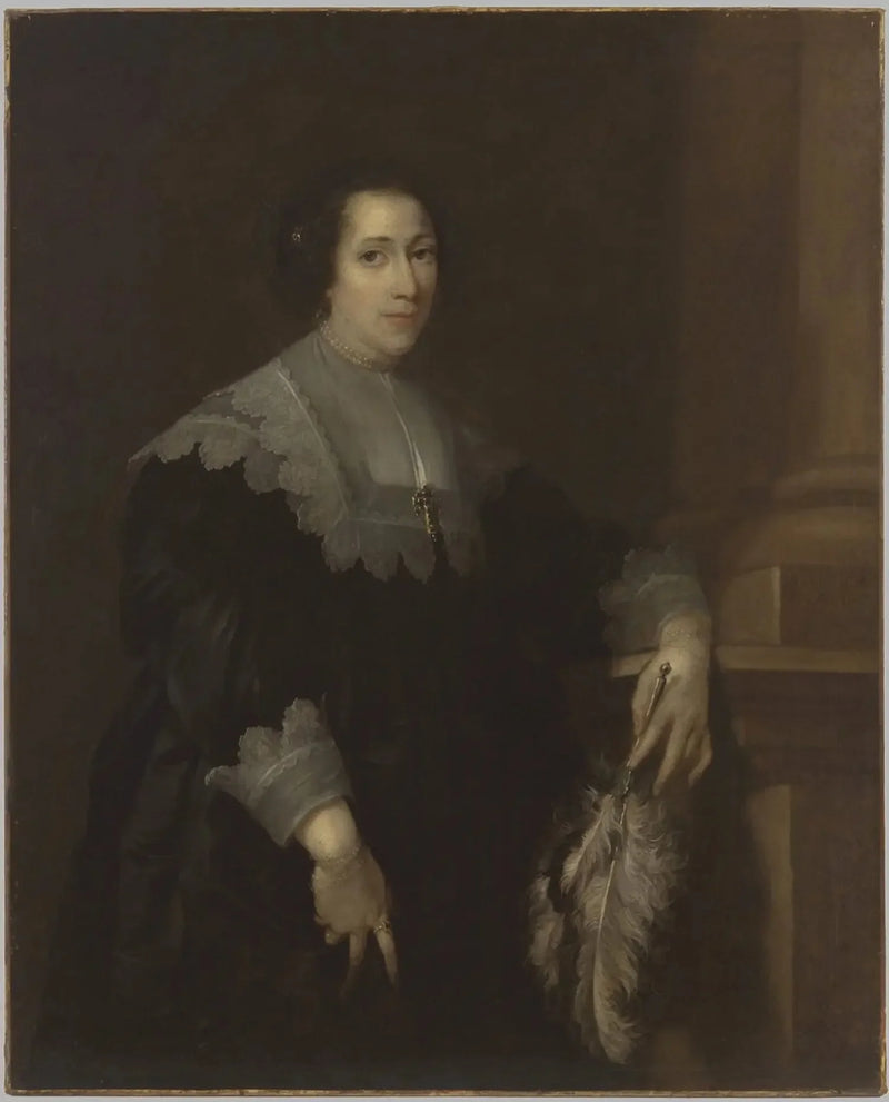 Ritratto di una dama (forse Lady Philadelphia Wharton) - Antoine van Dyck
