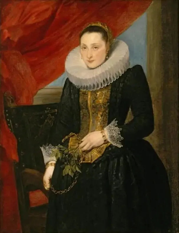Ritratto di una dama, circa 1618-1621 - Antoine van Dyck