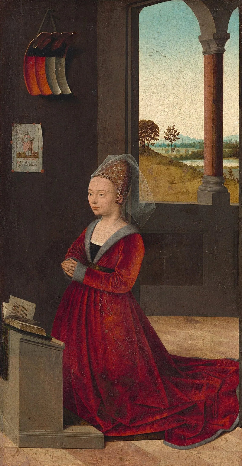 Ritratto di una donatrice - Petrus Christus
