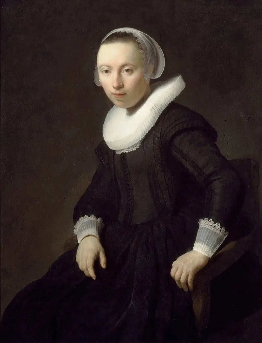 Ritratto di una donna seduta - Rembrandt
