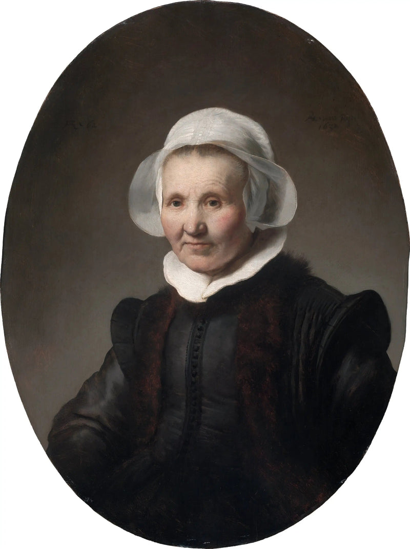 Ritratto di una donna di 62 anni, forse Aeltje Pietersdr Uylenburgh - Rembrandt