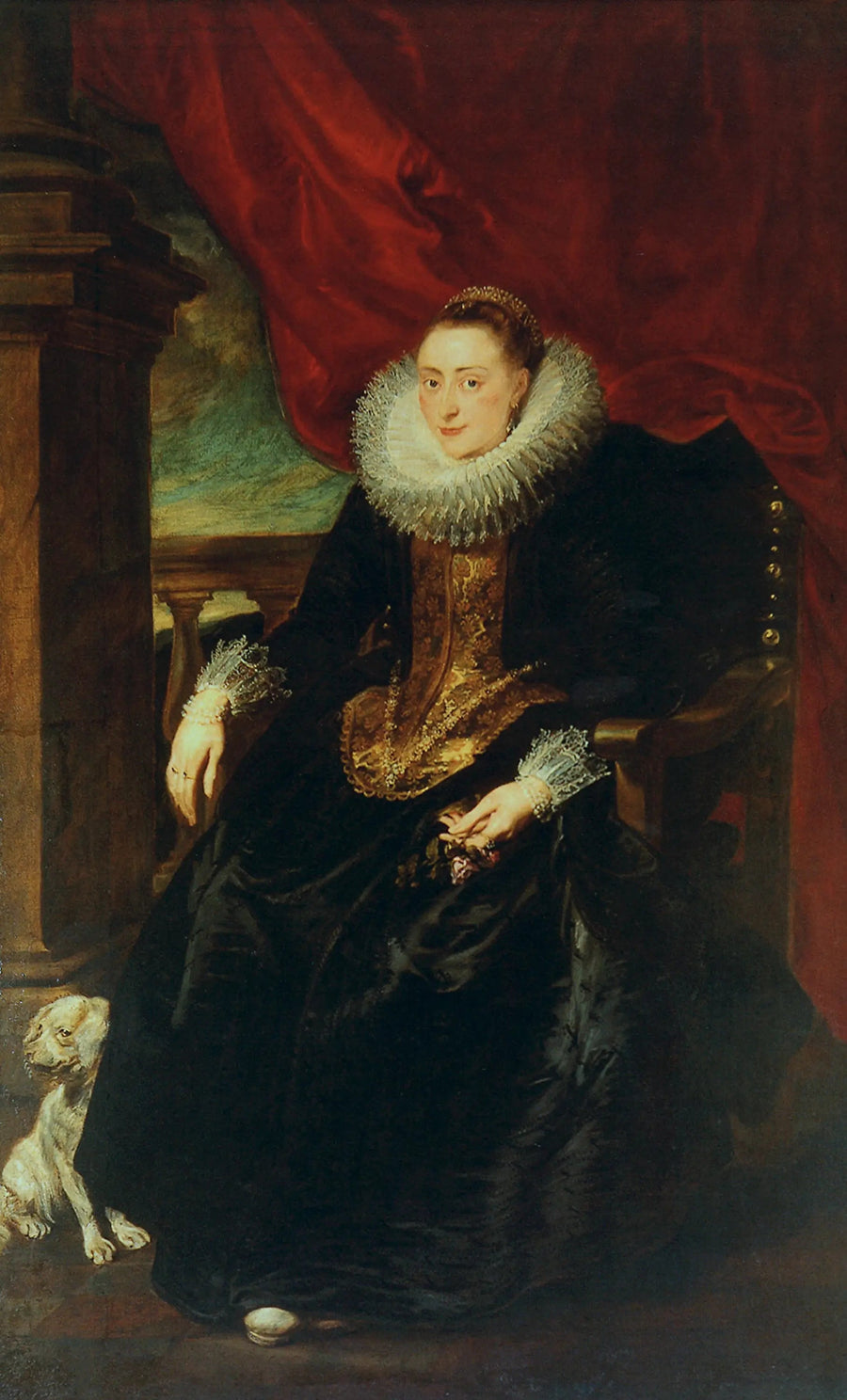 Ritratto di una donna della famiglia Vinck/Vincque - Antoine van Dyck