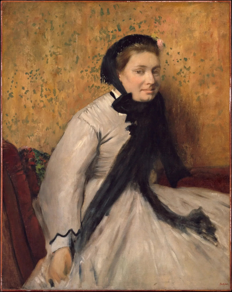 Ritratto di una donna in grigio - Edgar Degas