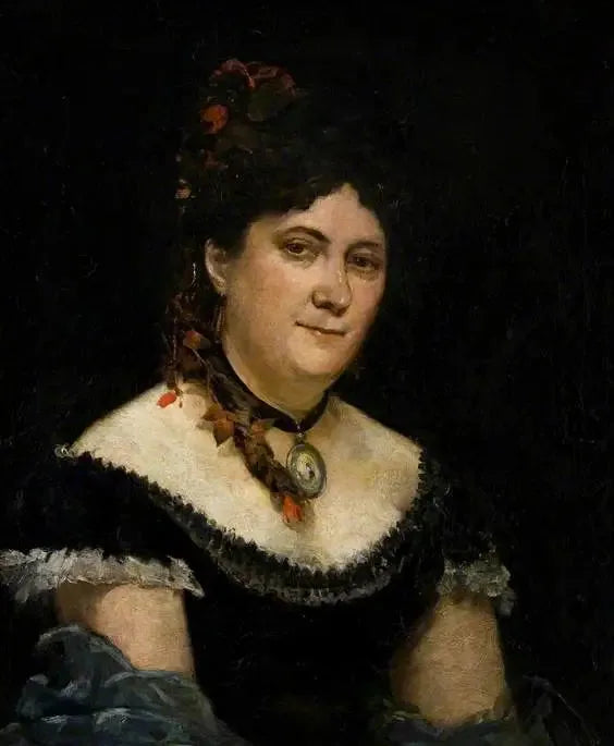 Ritratto di una donna - Gustave Courbet