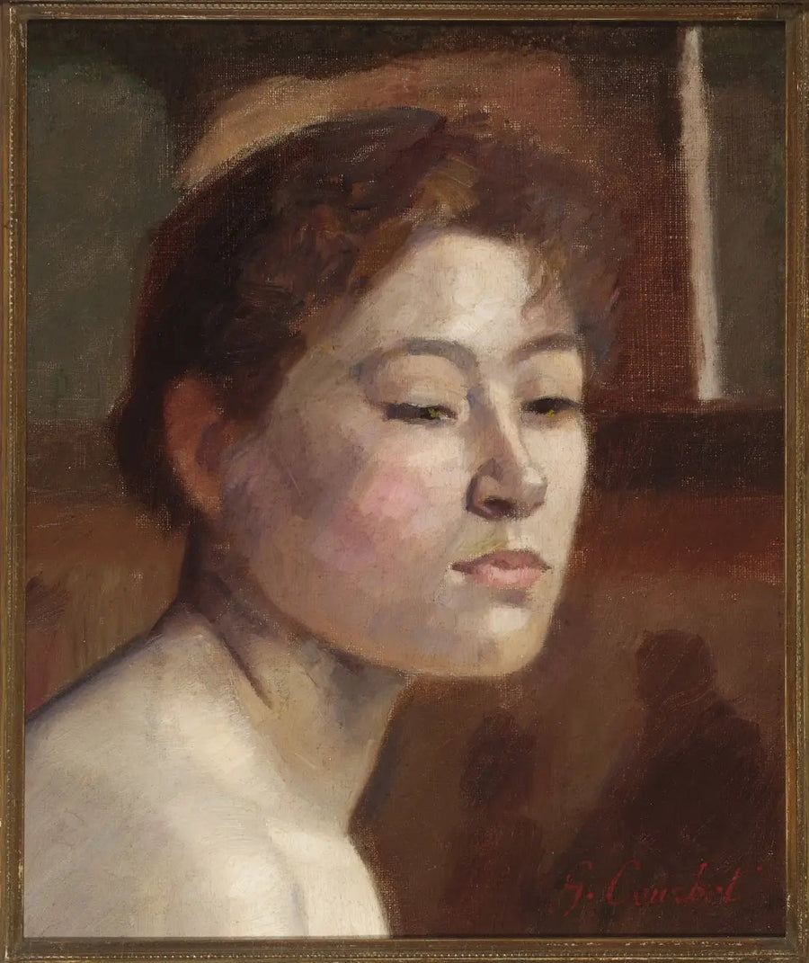 Ritratto di una donna - Gustave Courbet