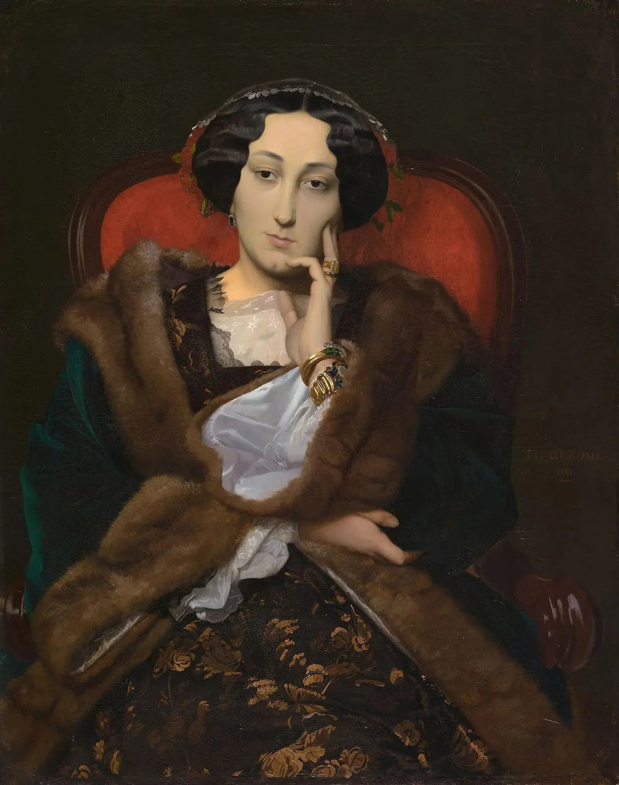 Ritratto di una donna - Jean-Léon Gérôme