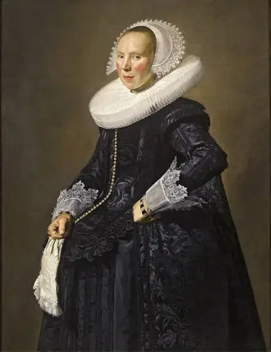 ritratto di una donna, possibile Cunera van Baersdorp - Frans Hals