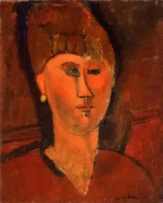 Ritratto di una donna russa - Amedeo Modigliani