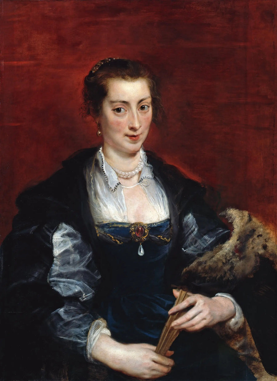 Ritratto di una donna, tradizionalmente identificata come Isabella Brant - Peter Paul Rubens