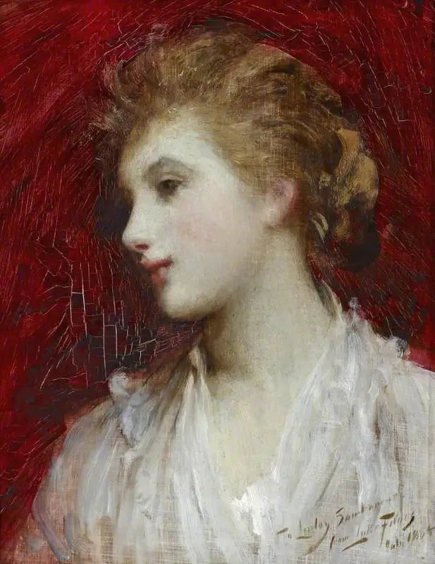 Ritratto di una ragazza - Luke Fildes