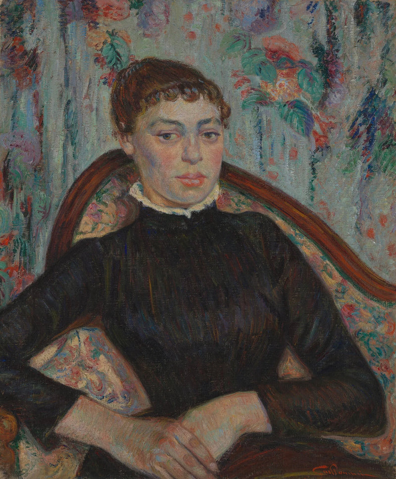 Ritratto di una giovane donna - Armand Guillaumin