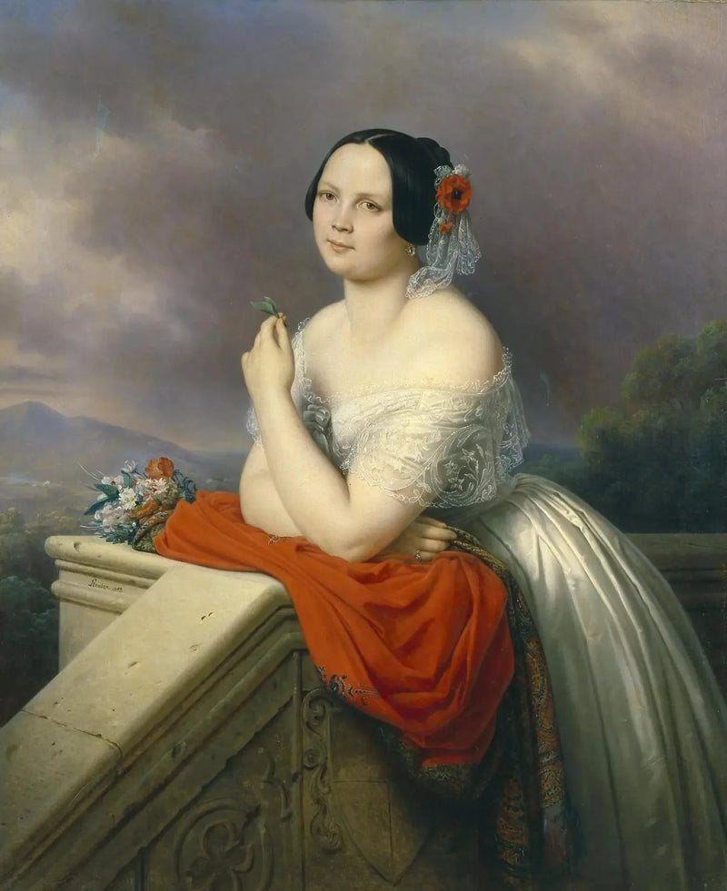 Ritratto di una giovane donna - Charles de Steuben