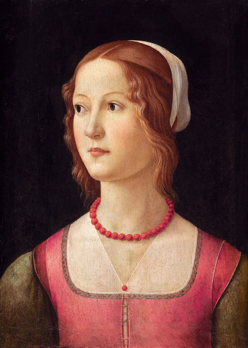 Ritratto di una giovane donna - Domenico Ghirlandaio