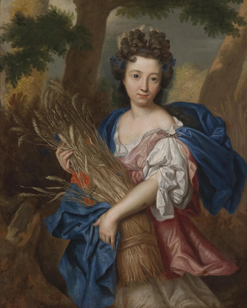 Ritratto di una giovane donna in Ceres - Pierre Mignard