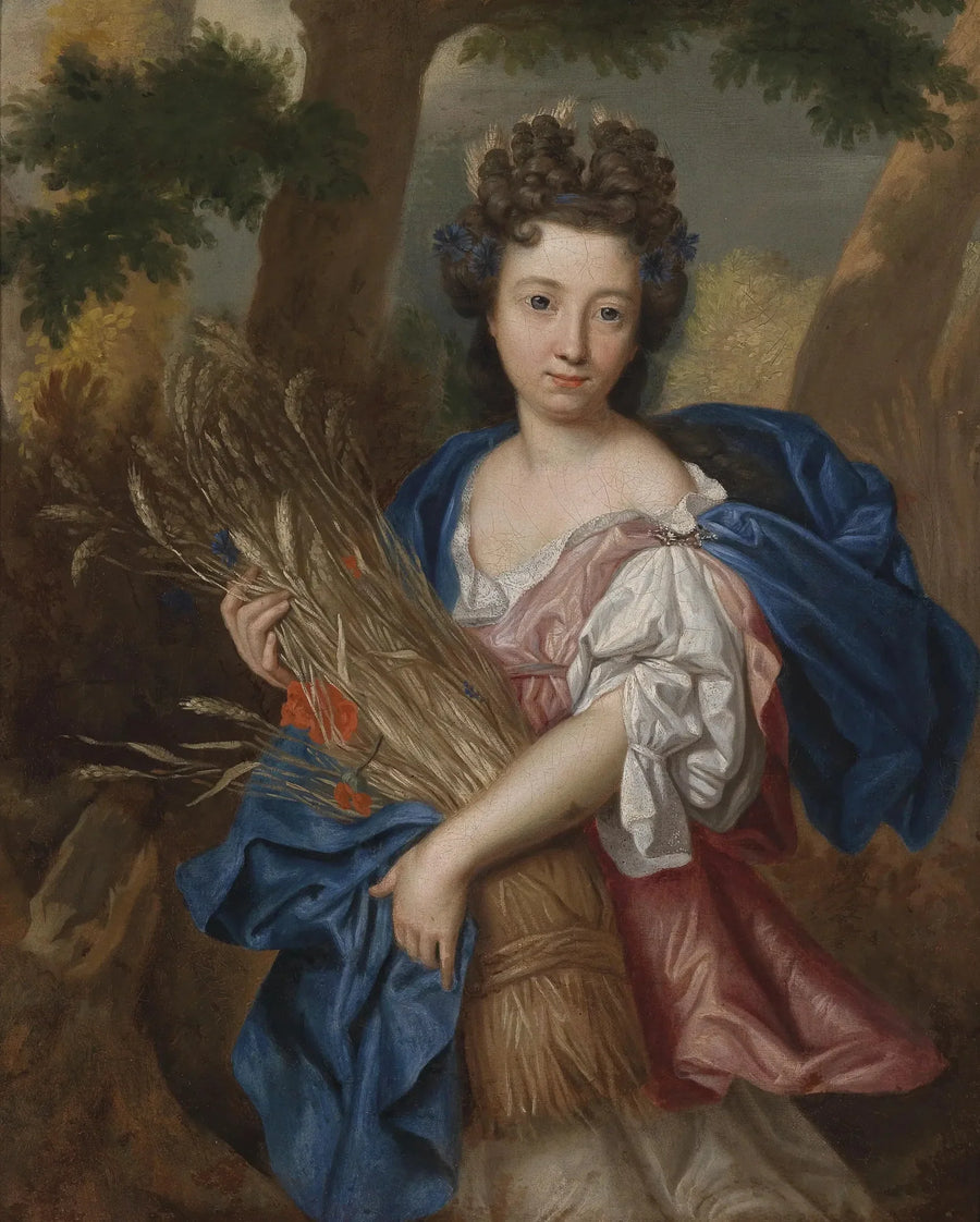 Ritratto di una giovane donna in Ceres - Pierre Mignard