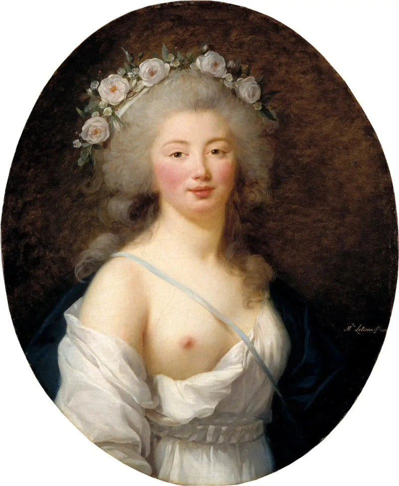 Ritratto di una giovane donna in Flore - Élisabeth Vigée Le Brun