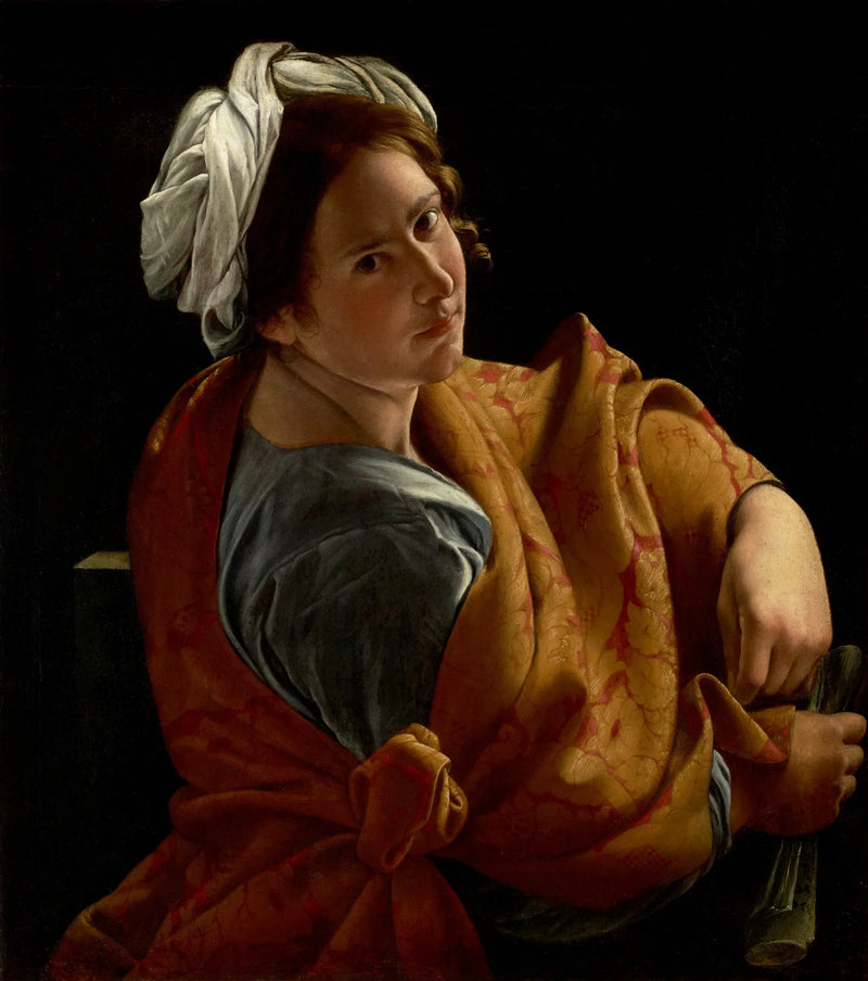 Ritratto di una giovane donna in sibilla - Orazio Gentileschi