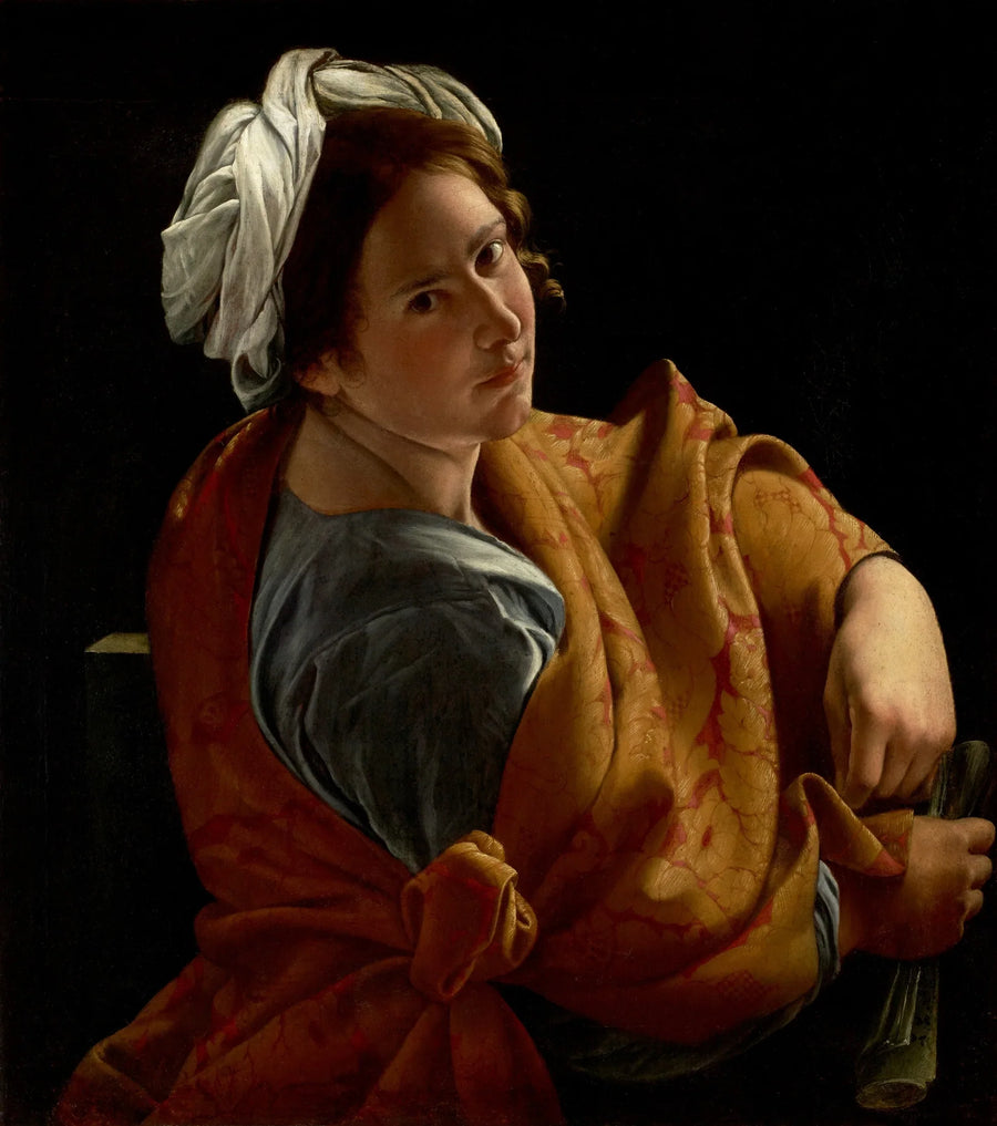 Ritratto di una giovane donna in sibilla - Orazio Gentileschi
