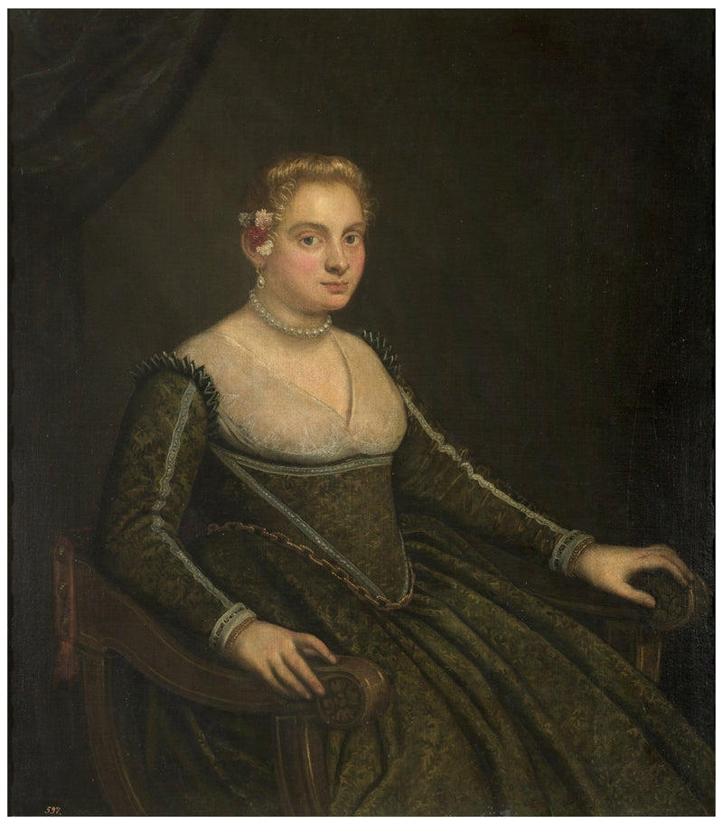 Ritratto di una giovane donna - Jacopo Tintoretto