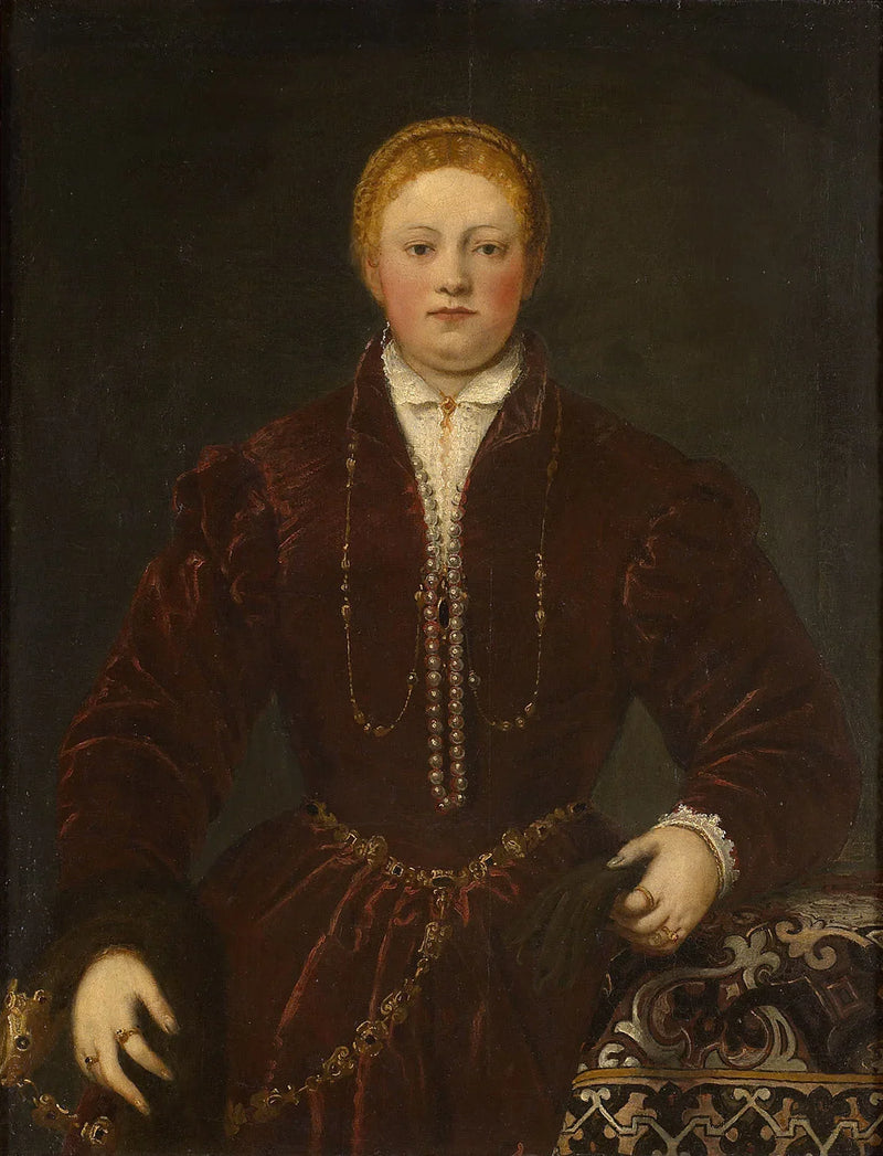 Ritratto di una giovane donna - Jacopo Tintoretto