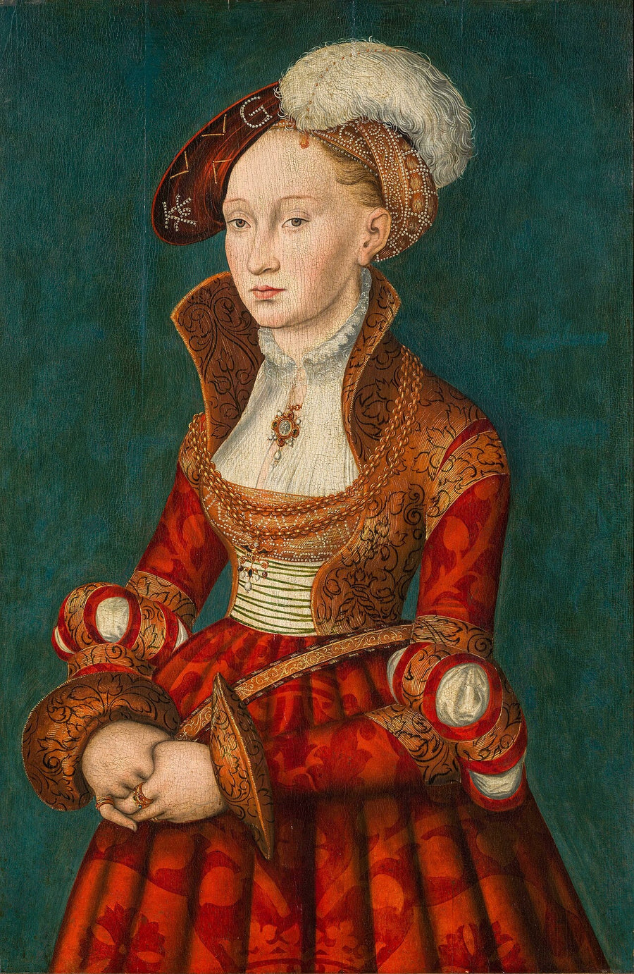 Ritratto di una giovane donna - Lucas Cranach il Vecchio
