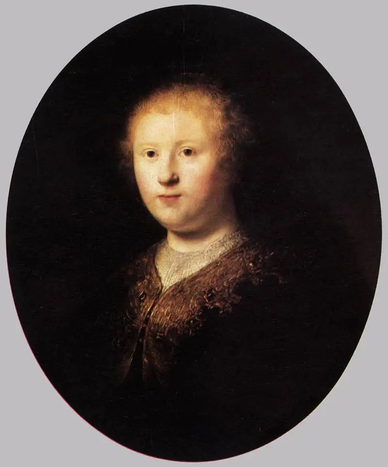 Ritratto di una giovane donna. - Rembrandt