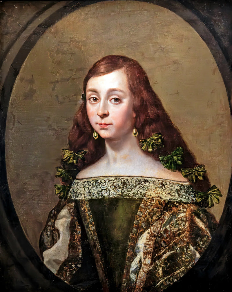Ritratto di una giovane ragazza di Madrid - Claudio Coello